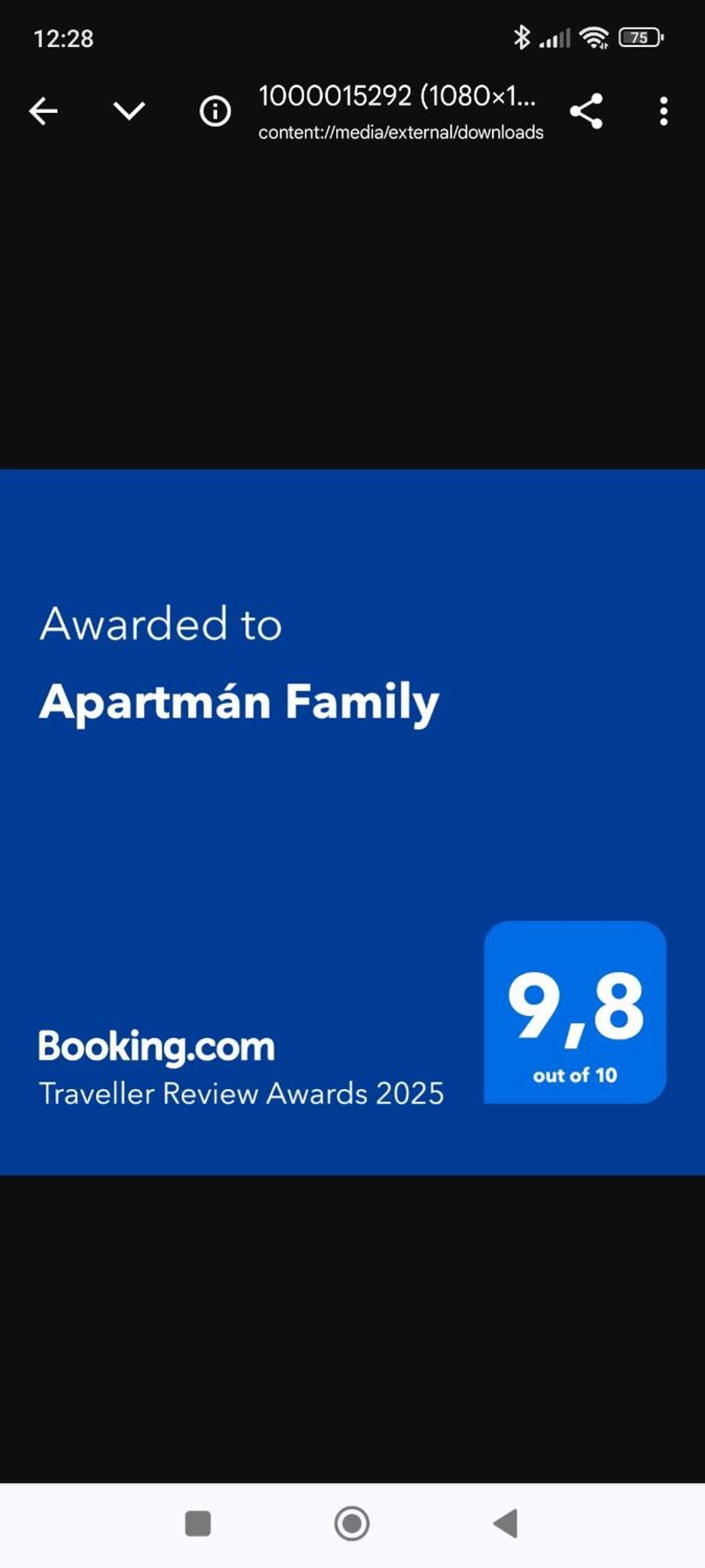 Apartman Family S Vyhladom Na Choc Лучки Екстер'єр фото